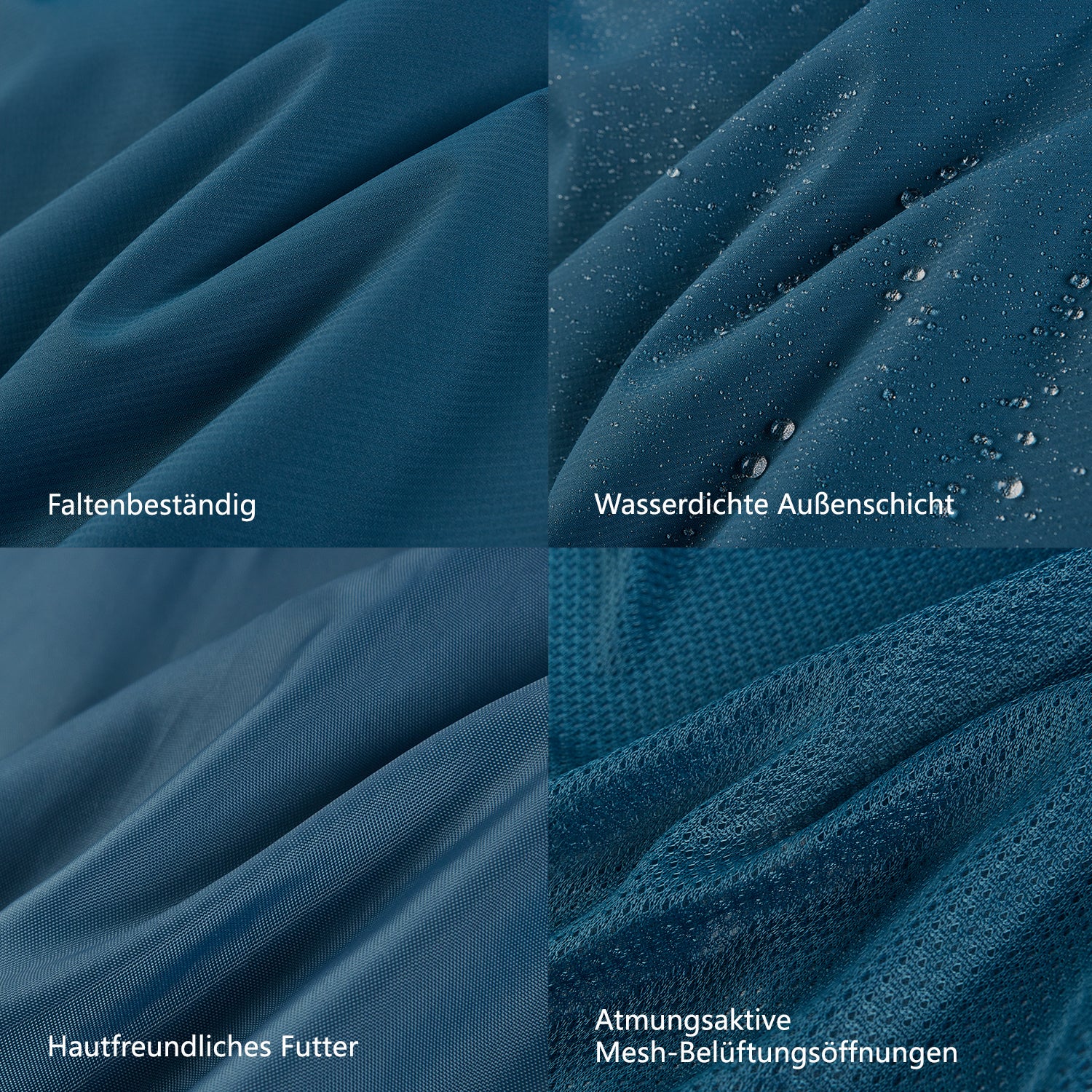 Wasserdichte Hundemantel Wintermantel& Herren-Regenjacke Outdoorjacke Set