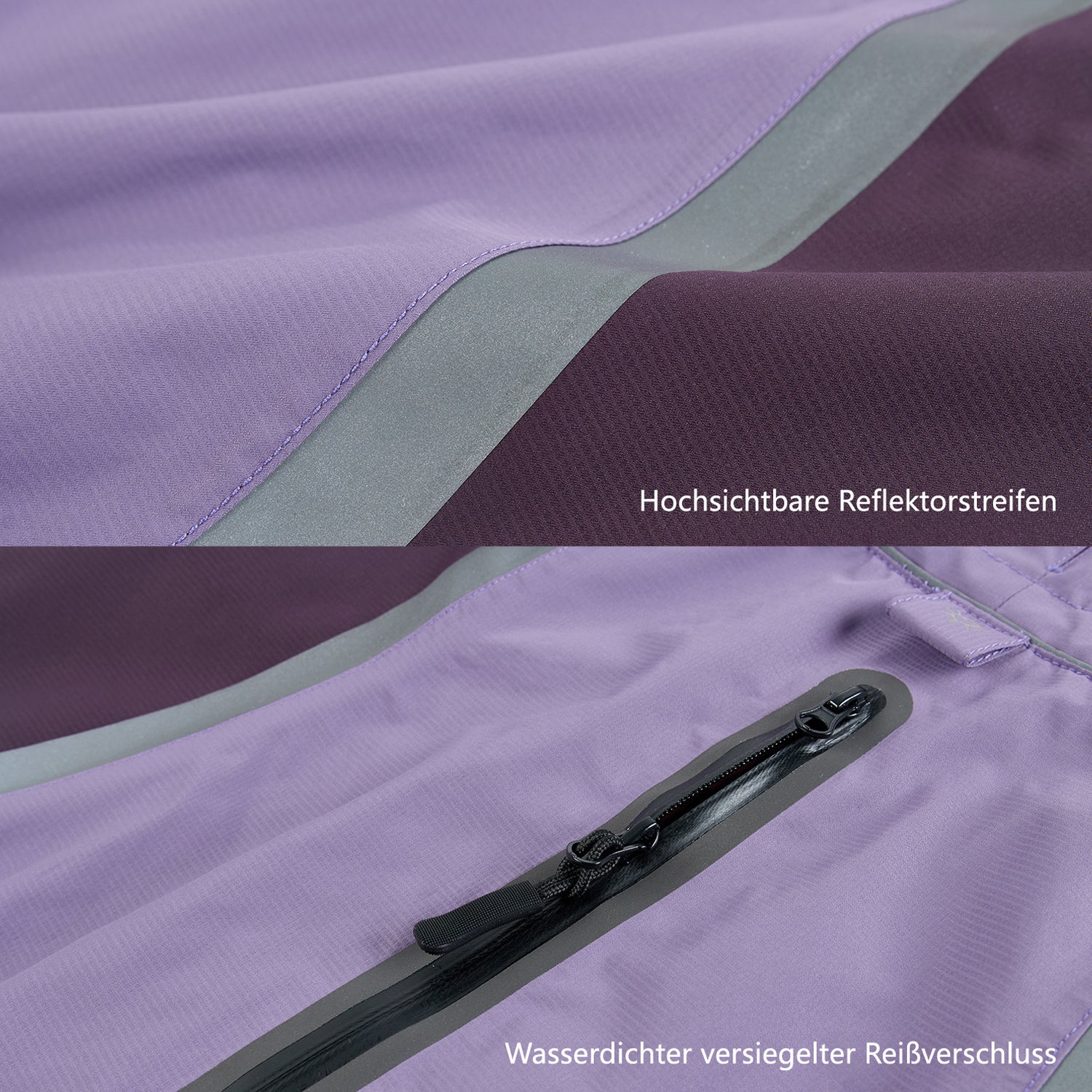 Hunderegenmantel & Damen-Regenjacke Outdoorjacke Set