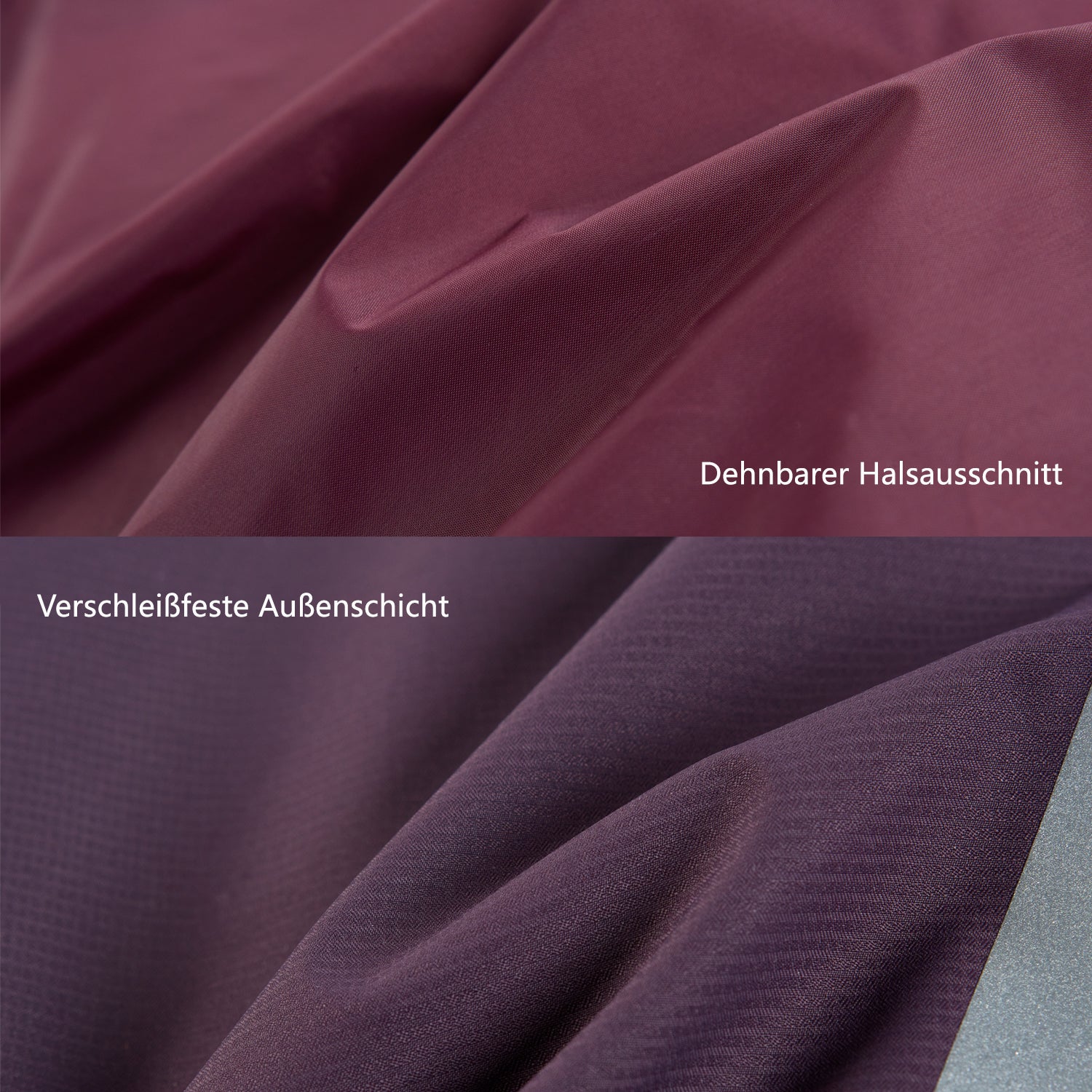 Wasserdichte Winterjacke und Regenmantel für Hunde 2-teiliges Set